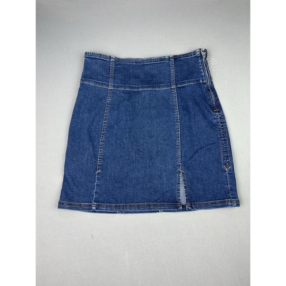 Free People Dresses & Skirts - Free People Women's 8 Denim‎ Retro Mini Skirt